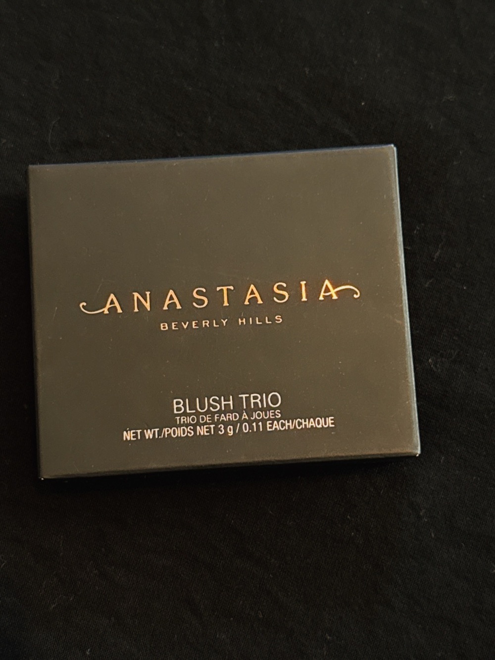 Anastasia Beverly Hills Blush Trio - Black Packaging with Gold Logo